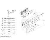 Схема №3 WFP1000C7 с изображением Панель управления для стиральной машины Bosch 00667764