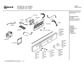 Схема №3 B1476W2FN с изображением Панель управления для духового шкафа Bosch 00433895