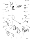 Схема №6 UP80ARISTON (F000102) с изображением Дверца для холодильника Indesit C00017718