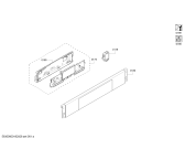 Схема №8 C16MT23N0 CMT 1623 N с изображением Панель управления для духового шкафа Bosch 11003675