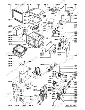 Схема №1 DMCG 2735/2/IN с изображением Клавиша для микроволновки Whirlpool 481241338061