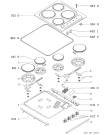 Схема №1 AKL330/01/BR AKL 330/BR/01 с изображением Втулка для электропечи Whirlpool 481944238276