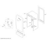 Схема №3 KSL20AB30 Bosch с изображением Крышка для холодильной камеры Bosch 00637402