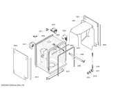 Схема №5 SHU9956UC IntegraLtd с изображением Панель для посудомойки Bosch 00184599