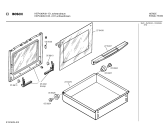 Схема №5 HEP436A с изображением Панель для плиты (духовки) Bosch 00278406