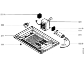 Схема №1 EMC 3280 STAIN с изображением Конденсатор для микроволновой печи Aeg 8996619190169