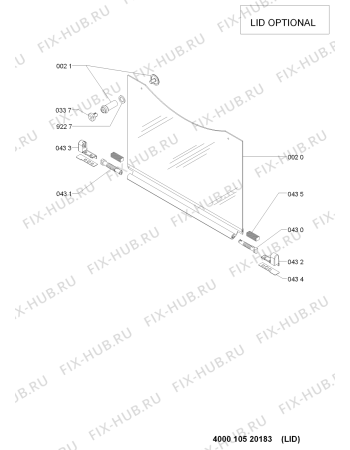 Схема №2 KHPI90501 (F091752) с изображением Руководство для плиты (духовки) Indesit C00351637