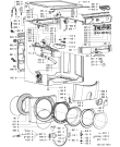 Схема №2 AWM 8900-D с изображением Запчасть для стиральной машины Whirlpool 481246448162