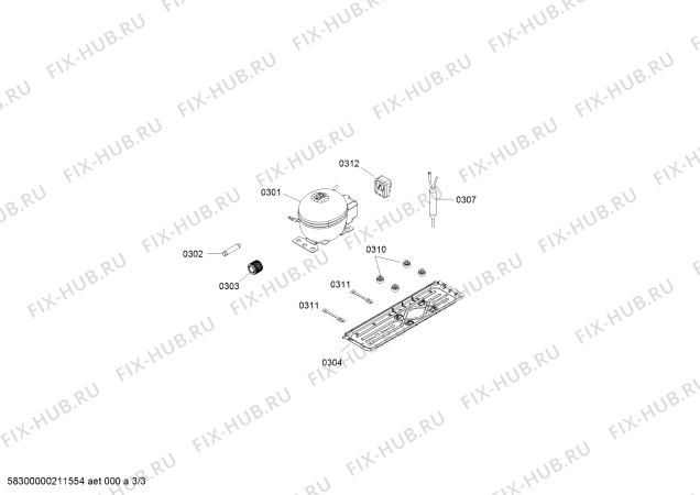 Схема №2 KG27FA231C, CN FRFC Domestic с изображением Дверь для холодильника Siemens 00775707