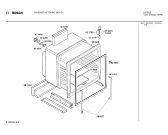 Схема №4 195302271 2071.41ES с изображением Рамка Bosch 00204286