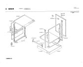 Схема №3 0750292020 EH680UC с изображением Планка для плиты (духовки) Bosch 00202032