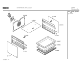 Схема №2 HEV2751EU с изображением Внешняя дверь для духового шкафа Bosch 00219259