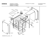 Схема №3 SE54530 с изображением Передняя панель для посудомойки Siemens 00350274