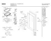 Схема №1 KSG2820IE с изображением Дверь для холодильной камеры Bosch 00239572