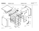 Схема №5 SE25A265 с изображением Передняя панель для посудомоечной машины Siemens 00432470