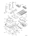 Схема №4 ARG 477 с изображением Ящик (корзина) для холодильной камеры Whirlpool 481241848713