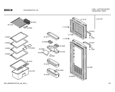 Схема №1 KSV32311 с изображением Дверь для холодильника Bosch 00242564