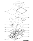 Схема №1 AKM 990/IX/01 с изображением Керамическая поверхность для электропечи Whirlpool 480121100566