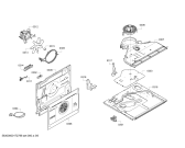 Схема №4 HCE744353R с изображением Стеклокерамика для электропечи Bosch 00770399