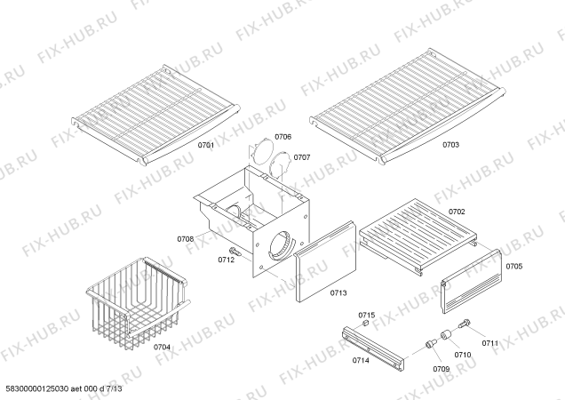 Схема №11 KBUIT4875E с изображением Мотор для посудомойки Bosch 00644136