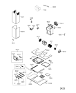 Схема №1 DDL 5890 AL с изображением Стеклышко для электровытяжки Whirlpool 481245088434