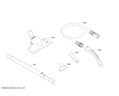Схема №4 BGS3U2000 Bosch Relyy'y Hepa 2000W с изображением Крышка для мини-пылесоса Bosch 12013974