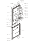 Схема №1 DPR-ORA-S-L (184835, 2986/2828) с изображением Рукоятка для холодильника Gorenje 172540