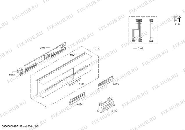 Схема №5 SR26T890EU с изображением Инструкция по эксплуатации для посудомоечной машины Siemens 00763124