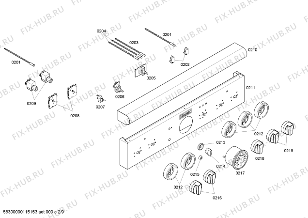 Схема №6 PDR364GLZS с изображением Линза для плиты (духовки) Bosch 00418287