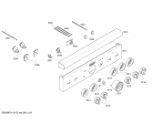 Схема №6 PGR304LP с изображением Кабель для духового шкафа Bosch 00219994