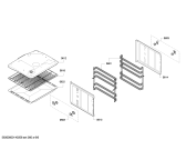 Схема №5 HBA41B350J с изображением Панель управления для духового шкафа Bosch 00674186