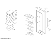 Схема №3 KS29VVW30G с изображением Контейнер для овощей для холодильной камеры Siemens 00709979