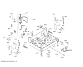 Схема №5 SGV55M73EU с изображением Рамка для посудомойки Bosch 00446749