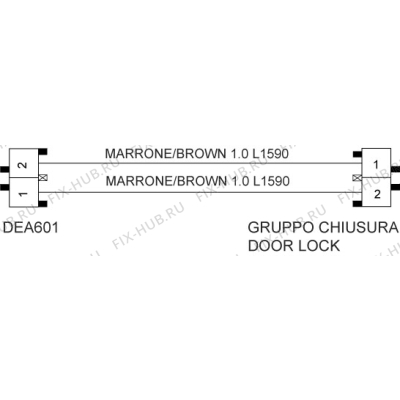 Провод для посудомоечной машины Indesit C00281279 в гипермаркете Fix-Hub