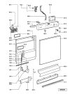 Схема №2 C 470 с изображением Обшивка для посудомоечной машины Whirlpool 481245372166