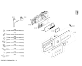 Схема №2 WM08E422IT с изображением Панель управления для стиралки Siemens 00669643