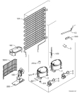 Схема №1 A5445DT с изображением Компрессор для холодильной камеры Aeg 2260032699