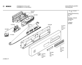 Схема №4 SHU6806UC с изображением Передняя панель для посудомойки Bosch 00351657