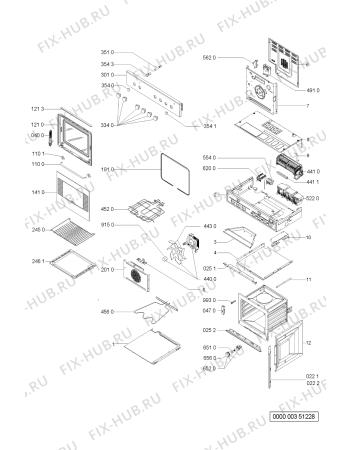 Схема №1 AKZ 316 AV с изображением Обшивка для электропечи Whirlpool 481945359385