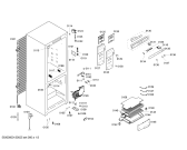 Схема №2 KGN33X48 с изображением Модуль управления для холодильника Bosch 00666228