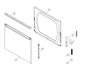 Схема №1 2-20, 2-21 SE   -White #9203061 (900003276, WM44SE) с изображением Петля (крючок) для стиралки Gorenje 439998