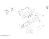 Схема №3 WIS24467EE Serie | 6 Sensitive с изображением Панель управления для стиралки Bosch 00798903