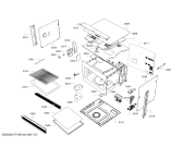 Схема №2 BM450130 с изображением Внутренняя дверь для духового шкафа Bosch 00770125