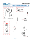 Схема №1 VACUUM CLEANER POWER UP 2762 ERP2 с изображением Щёточка для электропылесоса ARIETE AT5185544000