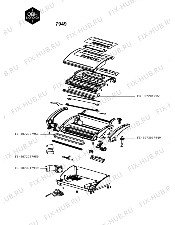 Схема №4 7949 с изображением Всякое для вакуумного упаковщика Seb FS-3072027951