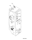 Схема №7 KSDN 5061/A/1SW с изображением Панель управления для холодильной камеры Whirlpool 481245228789