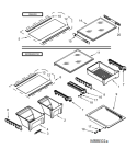 Схема №1 5WT511SFEG с изображением Шланг для холодильной камеры Whirlpool 482000099222