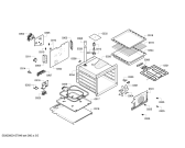 Схема №5 HSS862KEU с изображением Панель управления для электропечи Bosch 00706623