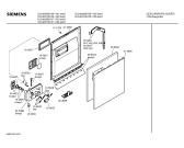 Схема №4 SL34231SK с изображением Передняя панель для посудомойки Siemens 00350192