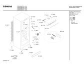 Схема №2 KS29V66 с изображением Дверь для холодильной камеры Siemens 00235871